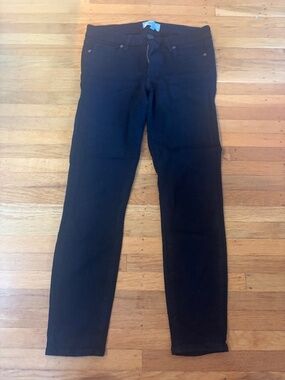 PAIGE Black Skinny Jeans – Size 27 | Classic Premium Denim